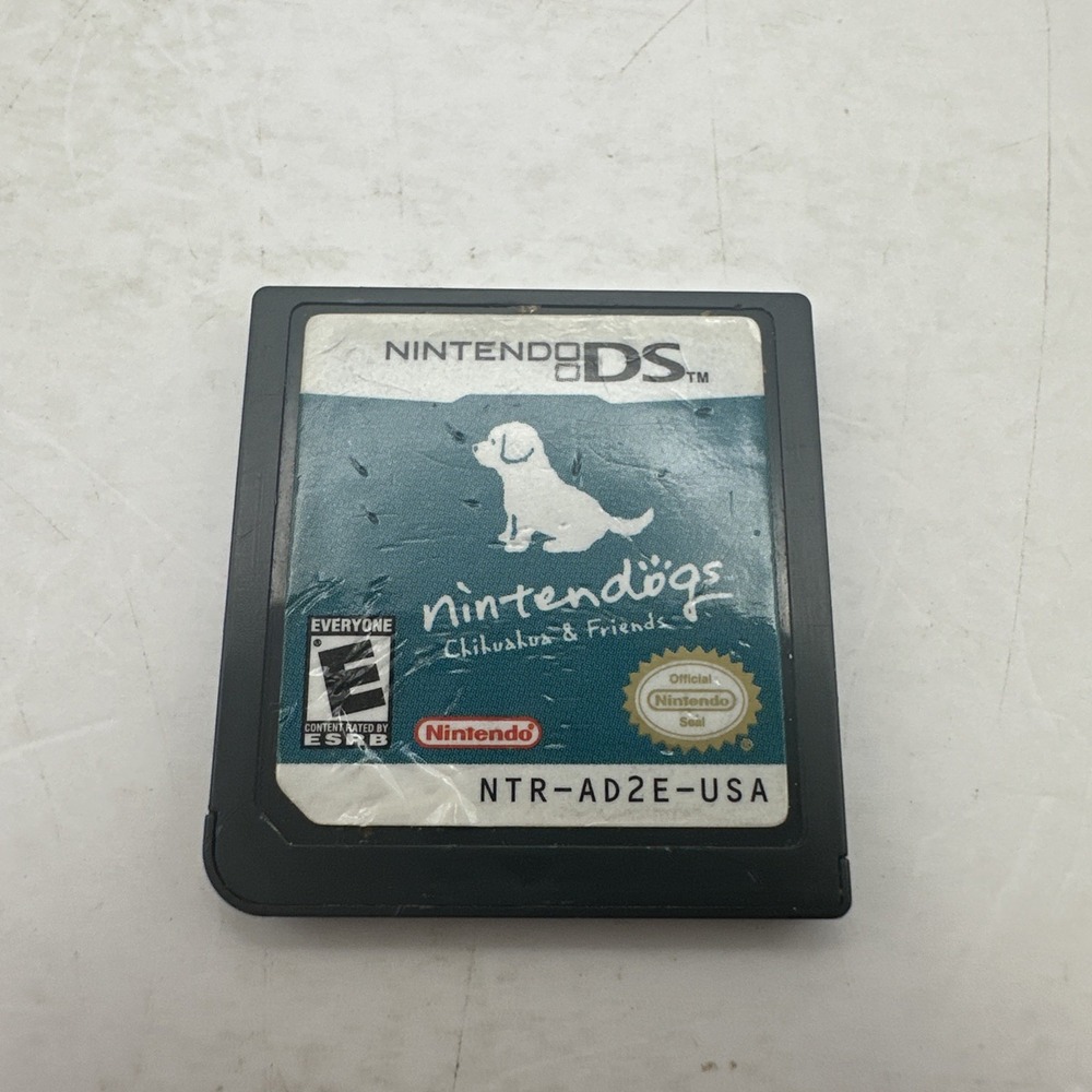 Nintendogs Chihuahua and Friends Nintendo DS 2005 Game Cartridge